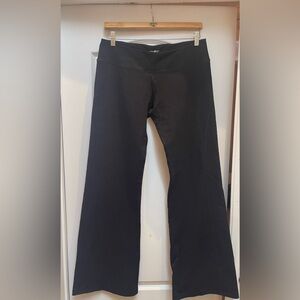 Lululemon Black boot cut yoga pants